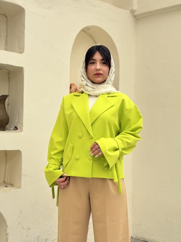 کت عروسکی مازراتی سبز فسفری