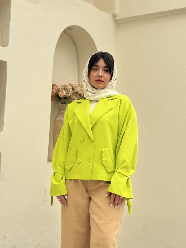 کت عروسکی مازراتی سبز فسفری