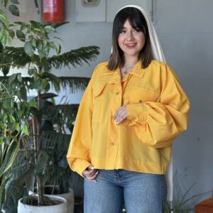 شومیز۱۴۲ پرتقالی🍊