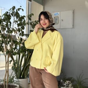 کت عروسکی ۲۲۹ زردکره ای (لیمویی)