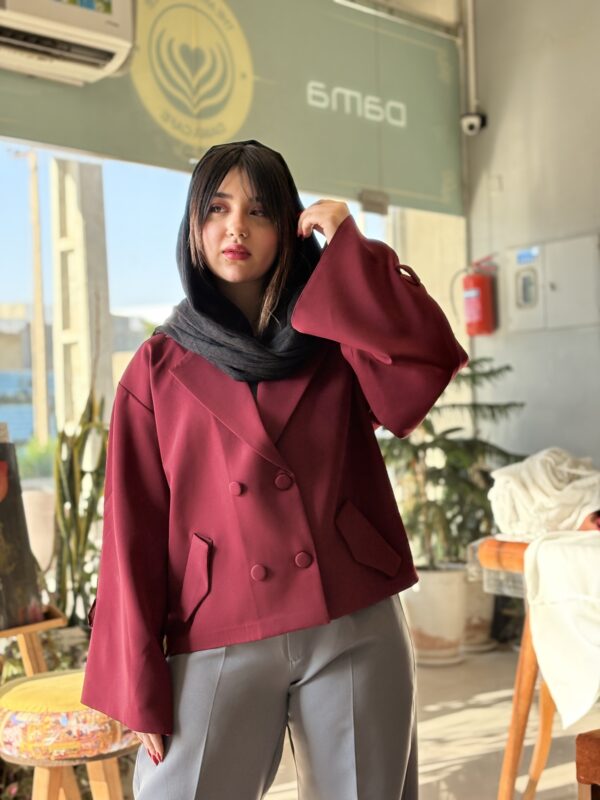 کت عروسکی مازراتی زرشکی (چری)