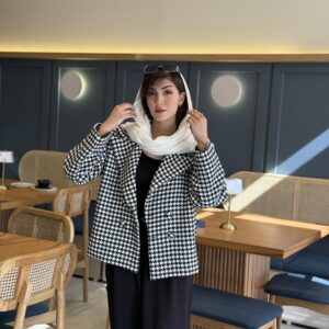 کت ۱۲۸ پیچازی مشکی🖤🤍